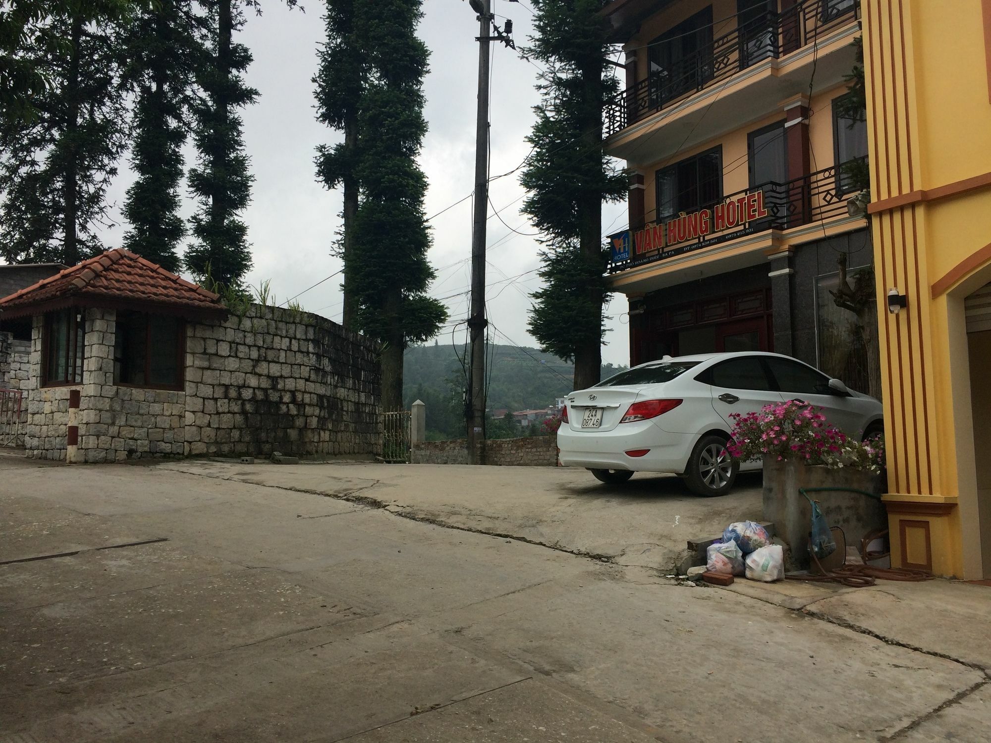Sapa Van Hung Hotel Bagian luar foto