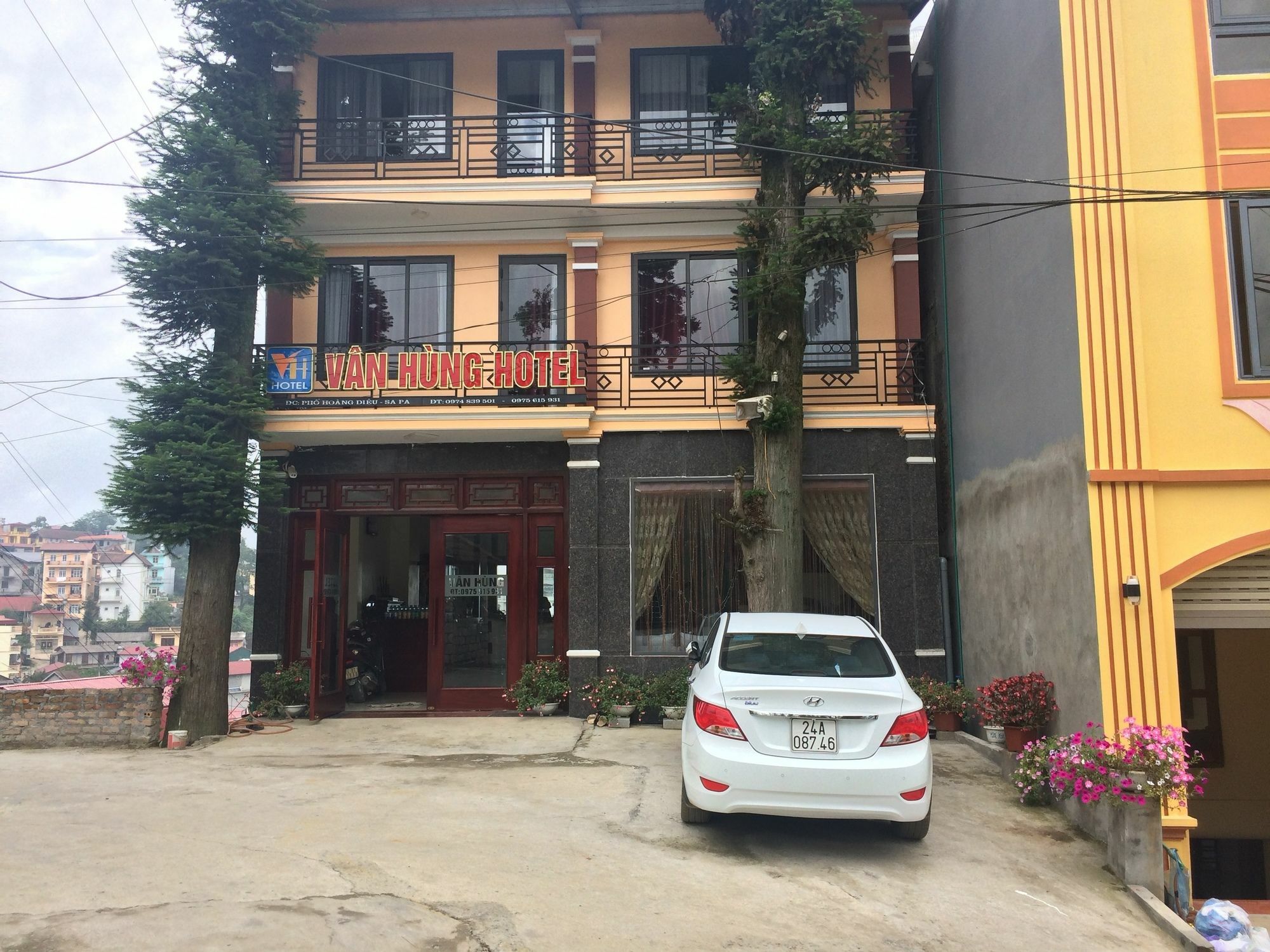 Sapa Van Hung Hotel Bagian luar foto