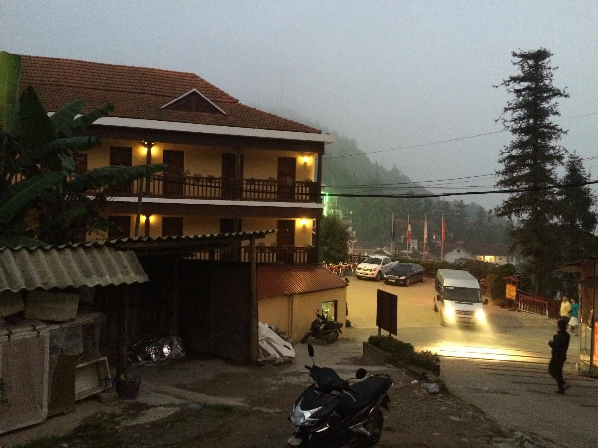 Sapa Van Hung Hotel Bagian luar foto